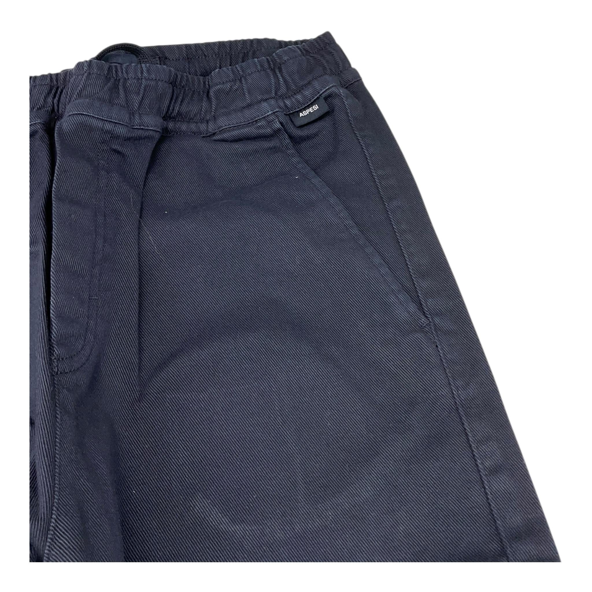 ASPESI pantalone tinta unita con elastico in vita Blu per Bambino F23030PLC6051 BLU ASPESI