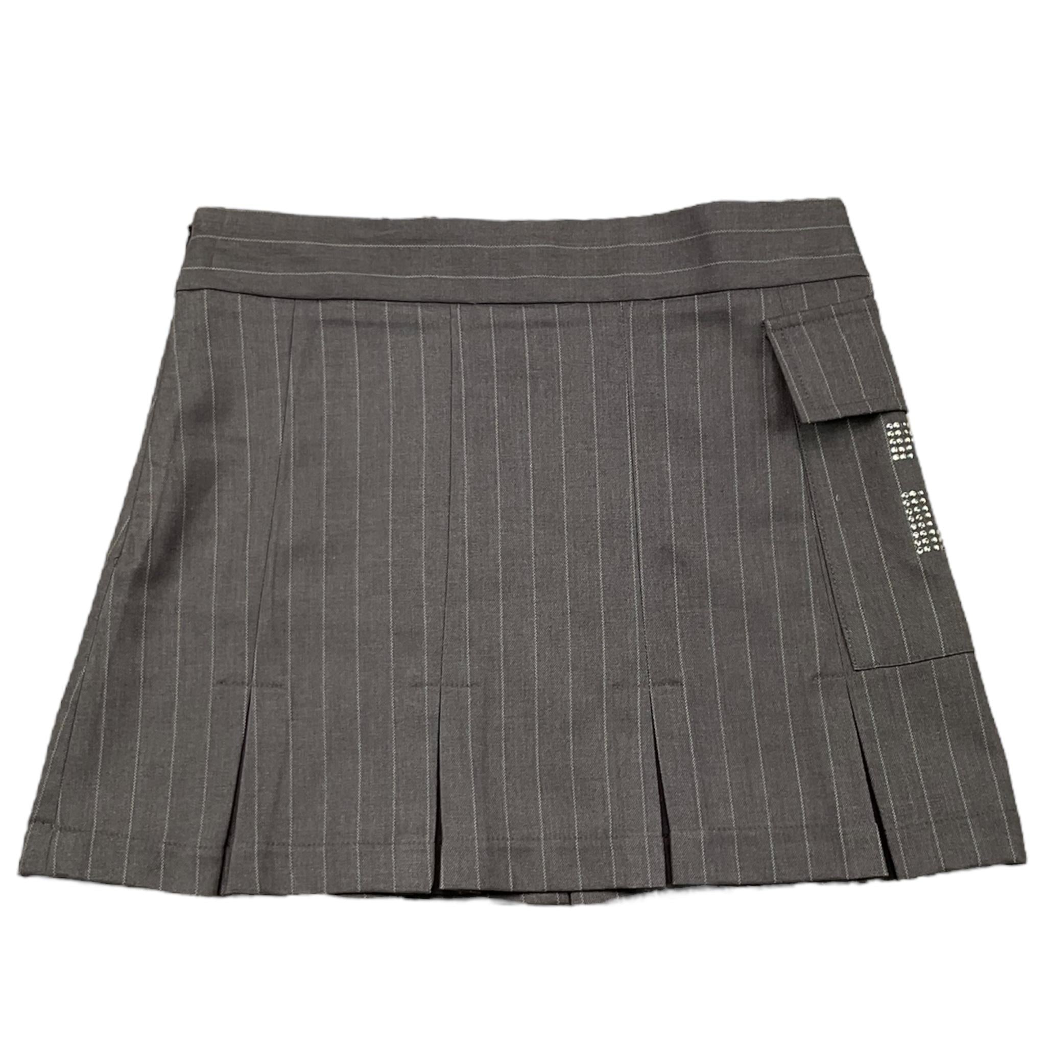 JOHN RICHMOND gonna tinta unita con zip Grigio per Bambina RGA25184GO GRIGIO JOHN RICHMOND