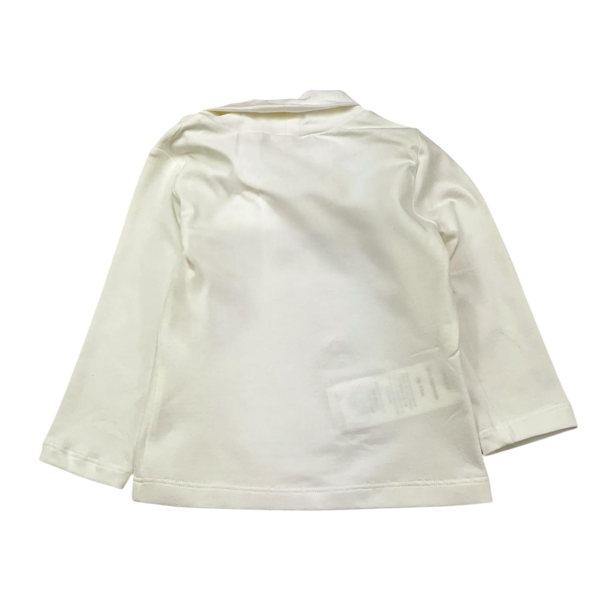 LE BEBE' shirt modello lupetto tinta unita Bianco per Neonata LBG6049 BIANCO LE BEBE'