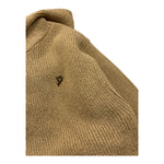 DONDUP felpa tinta unita in maglia con cappuccio Cammello per Bambina DFMA014 CAMMELLO DONDUP