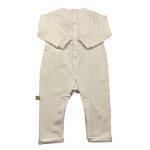 LALALU' tutina manica lunga in ciniglia con stampa in contrasto Bianco per Neonato TFL1N BIANCO LALALU'