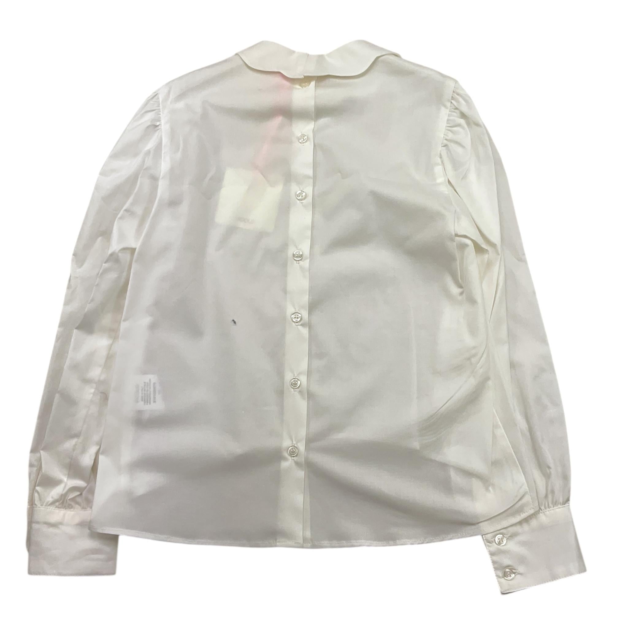 VICOLO camicia tinta unita con colletto Bianco per Neonata 3141C00070 BIANCO VICOLO