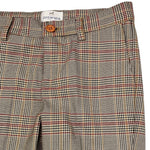 AMBARABA' pantalone tinta unita con microfantasia e girovita regolabile Beige per Bambino FM38082 BEIGE AMBARABA'