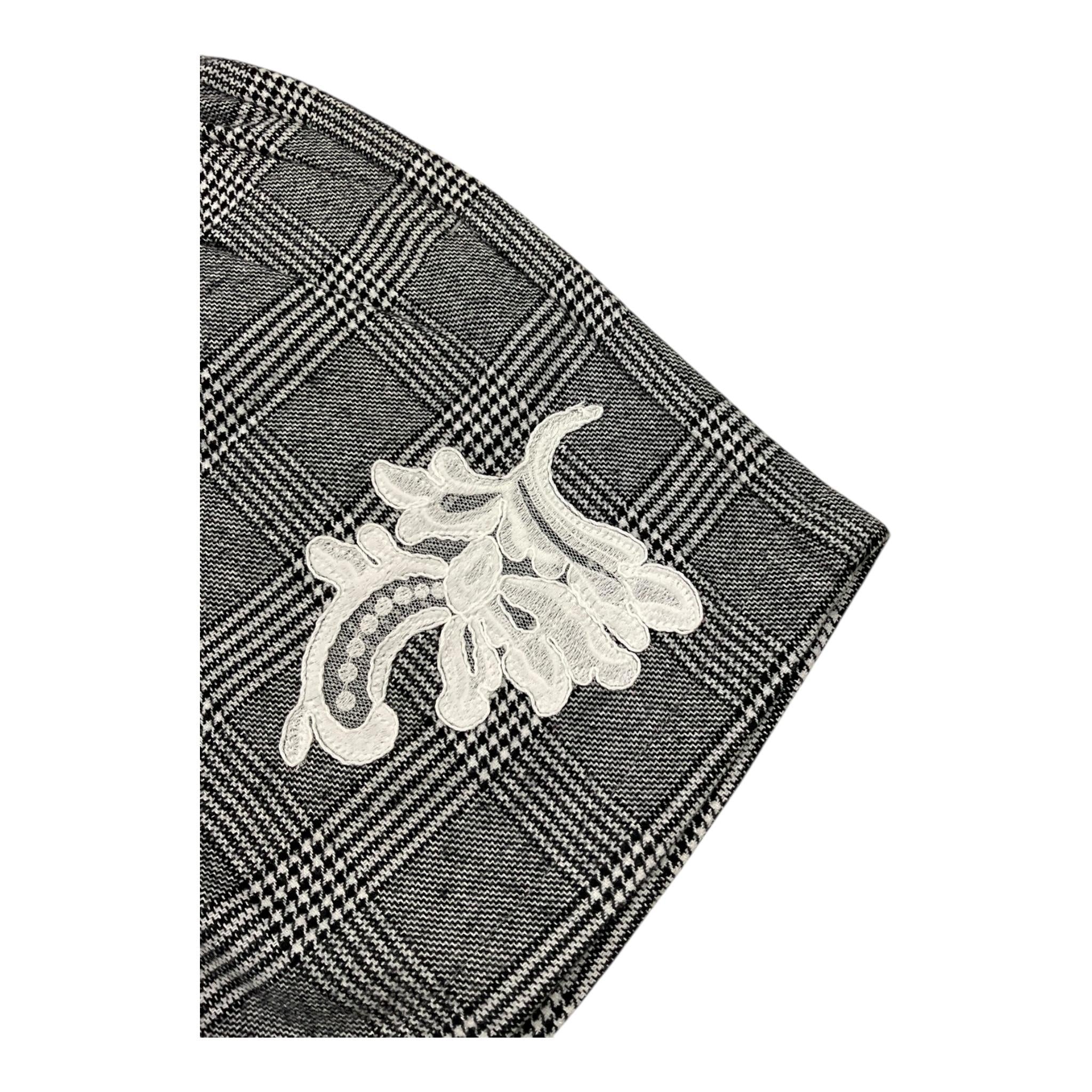 ERMANNO SCERVINO short tinta unita con fantasia a righe Bianco per Bambina SFBE004 BIANCO ERMANNO SCERVINO