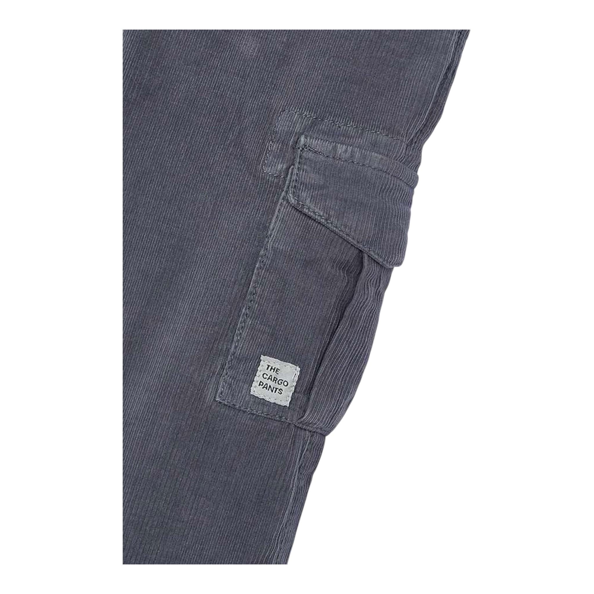 MAYORAL pantalone tinta unita con tasconi e girovita regolabile Grigio per Bambino 4535 GRIGIO MAYORAL