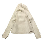 GAELLE maglia tinta unita mezzo collo con logo Bianco per Bambina 2741W00400X BIANCO GAELLE