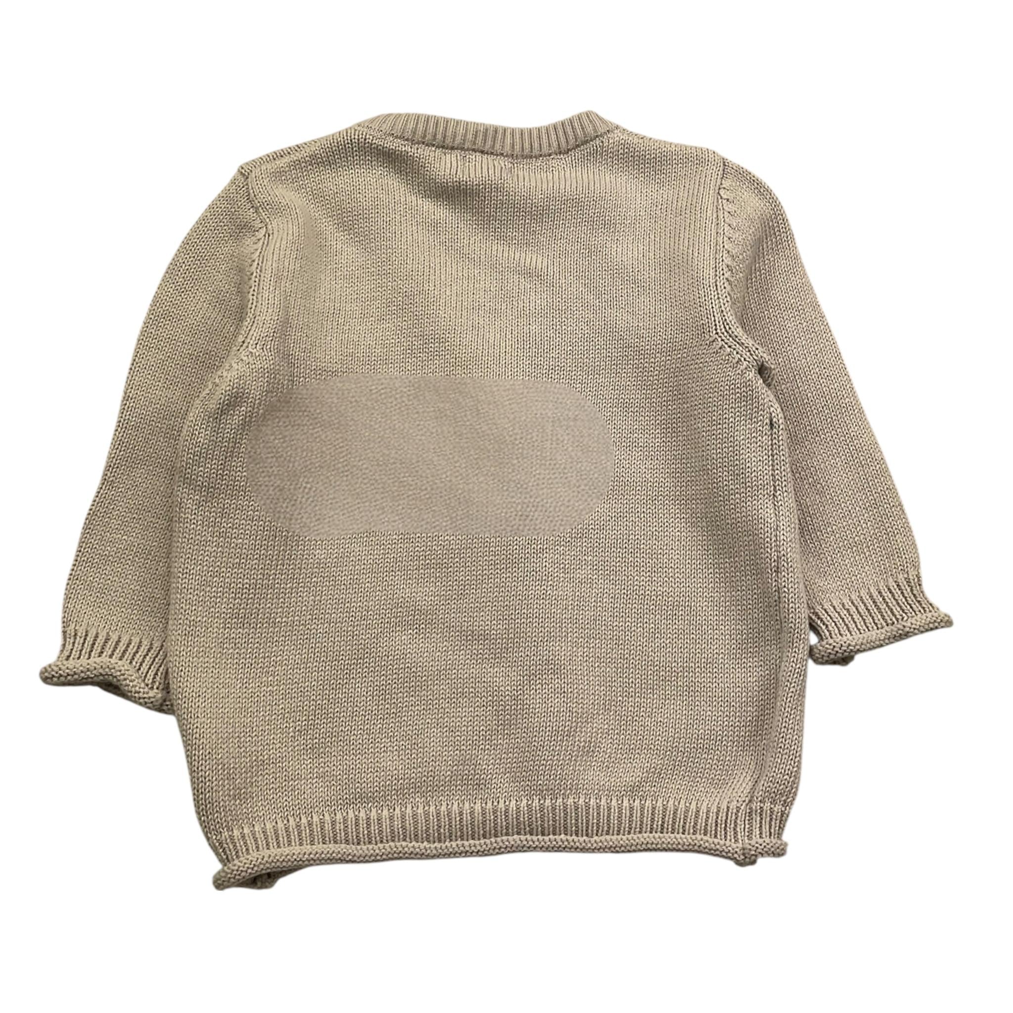 LALALU' cardigan tinta unita Beige per Neonato MGL4L BEIGE LALALU'
