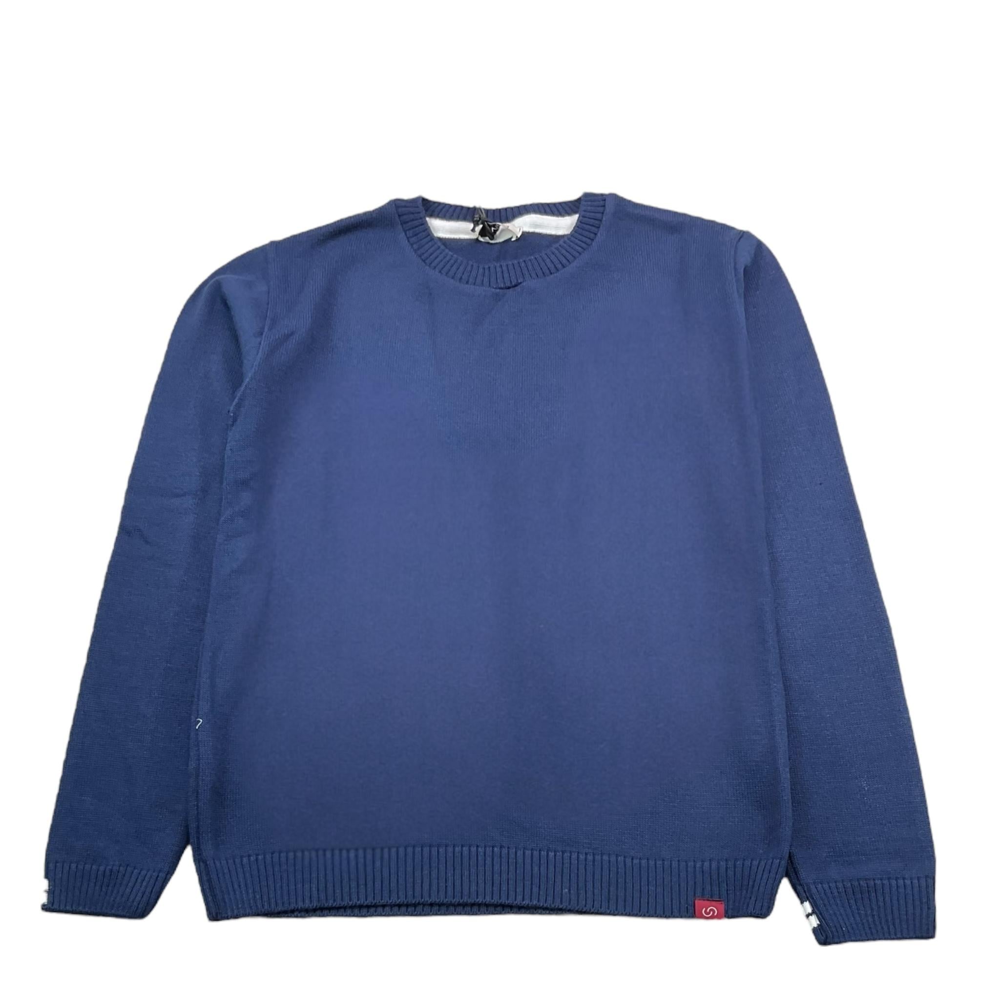 SIVIGLIA maglia girocollo tinta unita con logo Blu per Bambino SVJSW16057 BLU SIVIGLIA