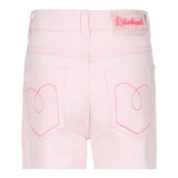 BillIEBLUSH jeans tinta unita con girovita regolabile Rosa per Bambina U20447 ROSA BillIEBLUSH