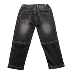 ICEBERG jeans tinta unita con girovita regolabile Nero per Neonato PTICE5308BXXX NERO ICEBERG
