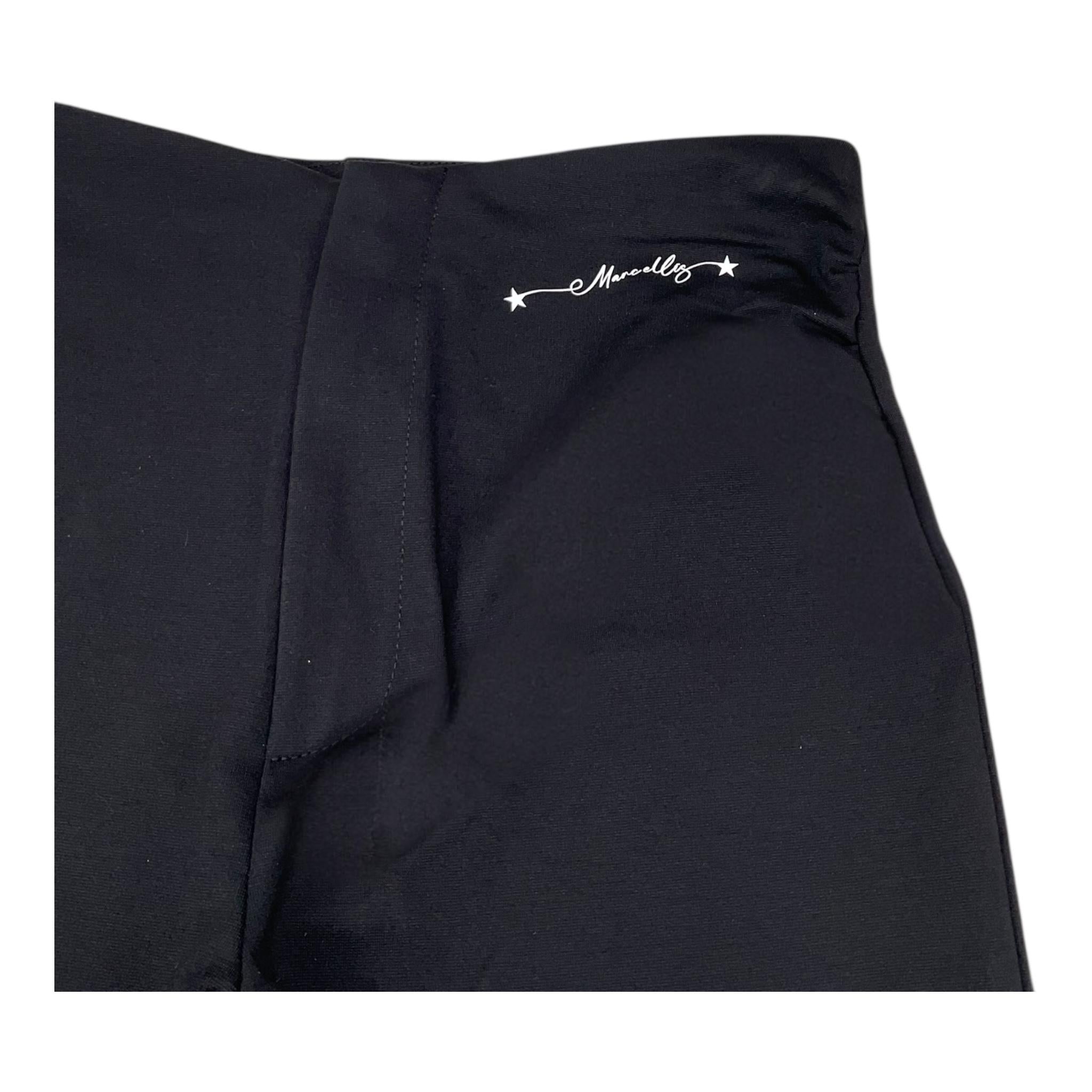MARC ELLIS pantalone tinta unita modello zampa Nero per Bambina JMJPT00207 NERO MARC ELLIS
