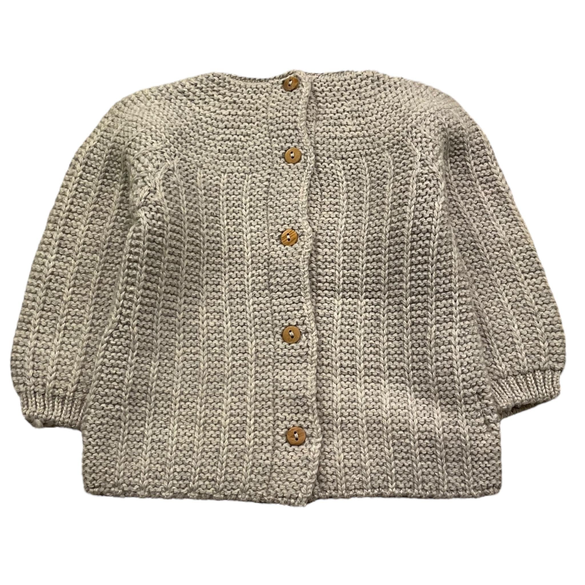 CND maglia tinta unita con bottoni posteriori Grigio per Neonato 928212 GRIGIO CND