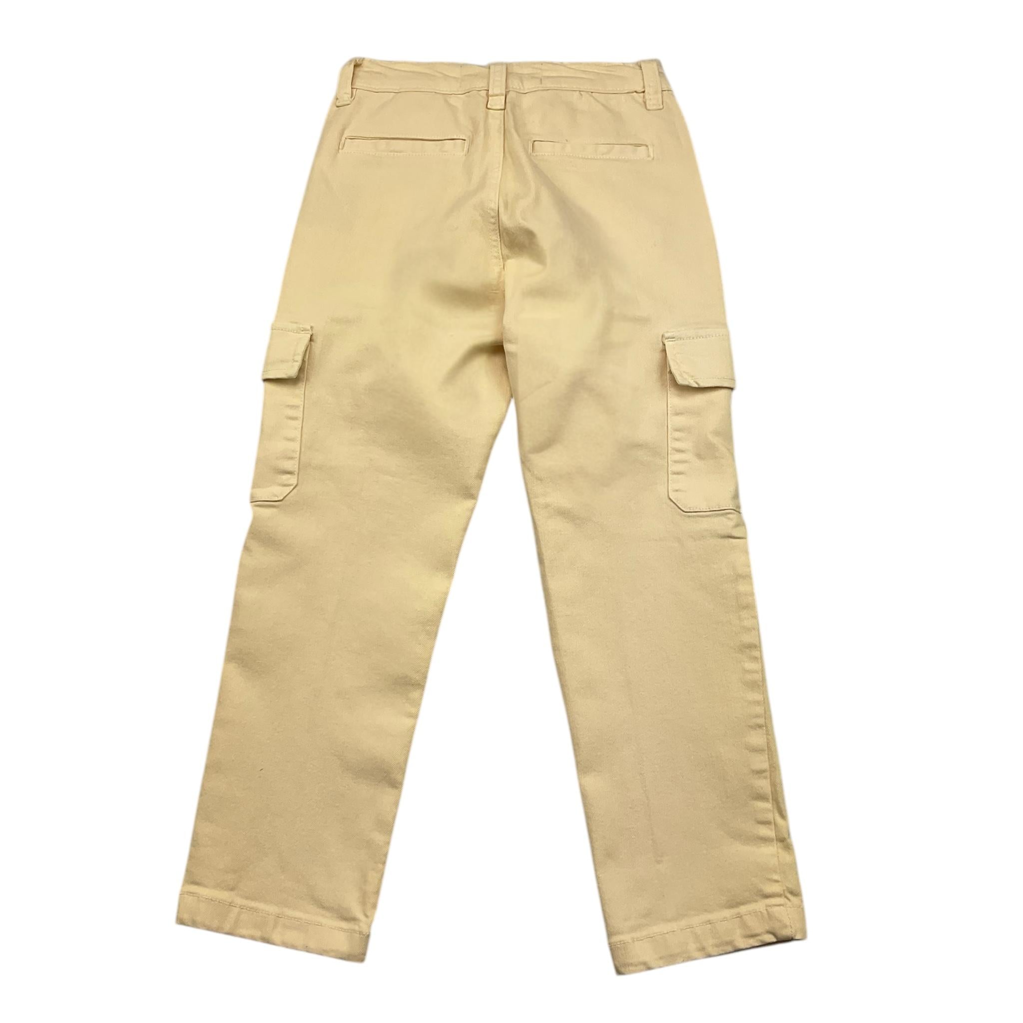 TRUSSARDI pantalone tinta unita con tasche Beige per Bambino TBA25035PA BEIGE TRUSSARDI