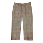 AMBARABA' pantalone tinta unita con microfantasia e girovita regolabile Beige per Bambino FM38082 BEIGE AMBARABA'