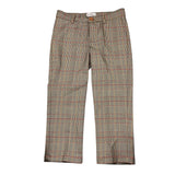 AMBARABA' pantalone tinta unita con microfantasia e girovita regolabile Beige per Bambino FM38082 BEIGE AMBARABA'