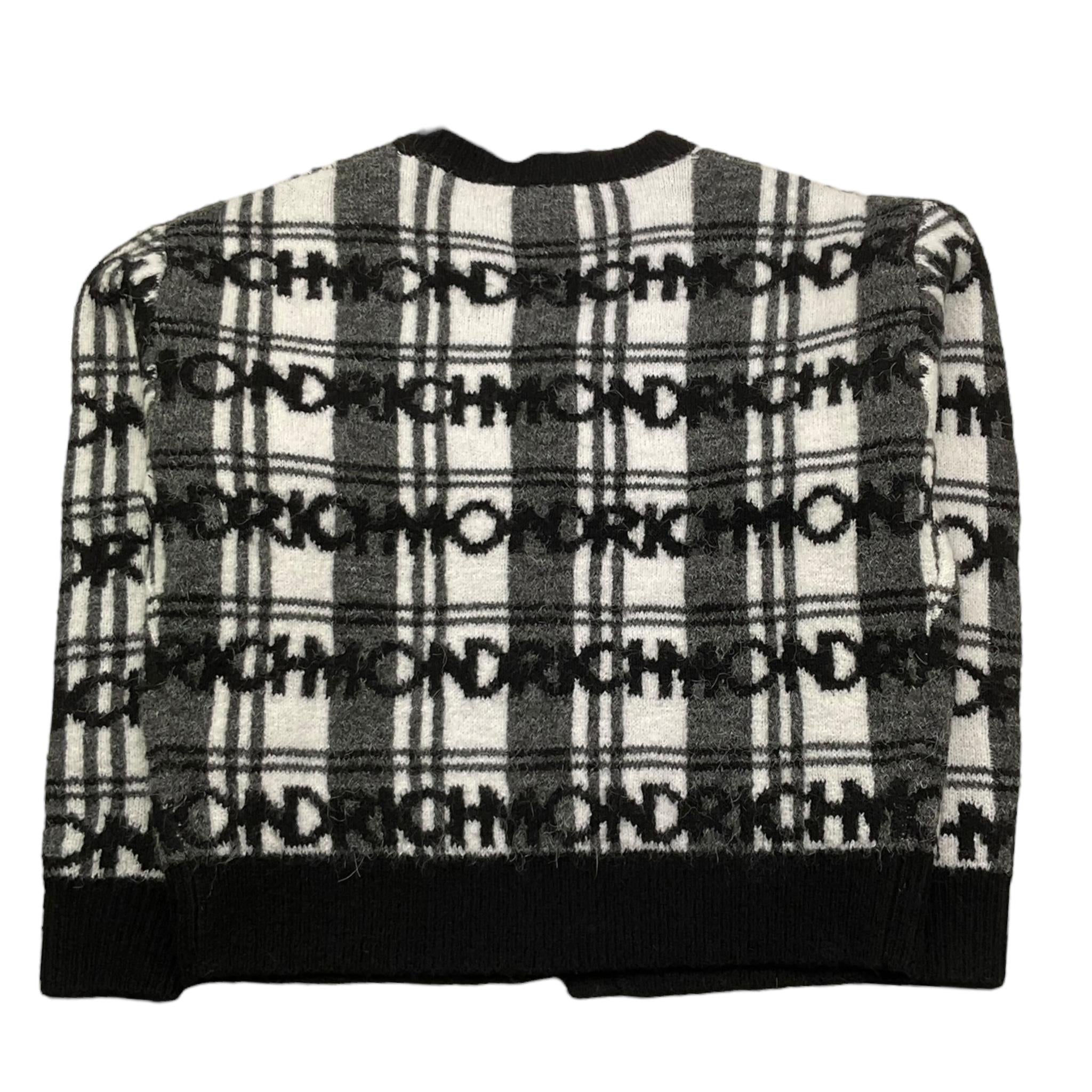 JOHN RICHMOND cardigan stampa fantasia Bianco/nero per Bambina RGA25061CD BIANCO/NERO JOHN RICHMOND