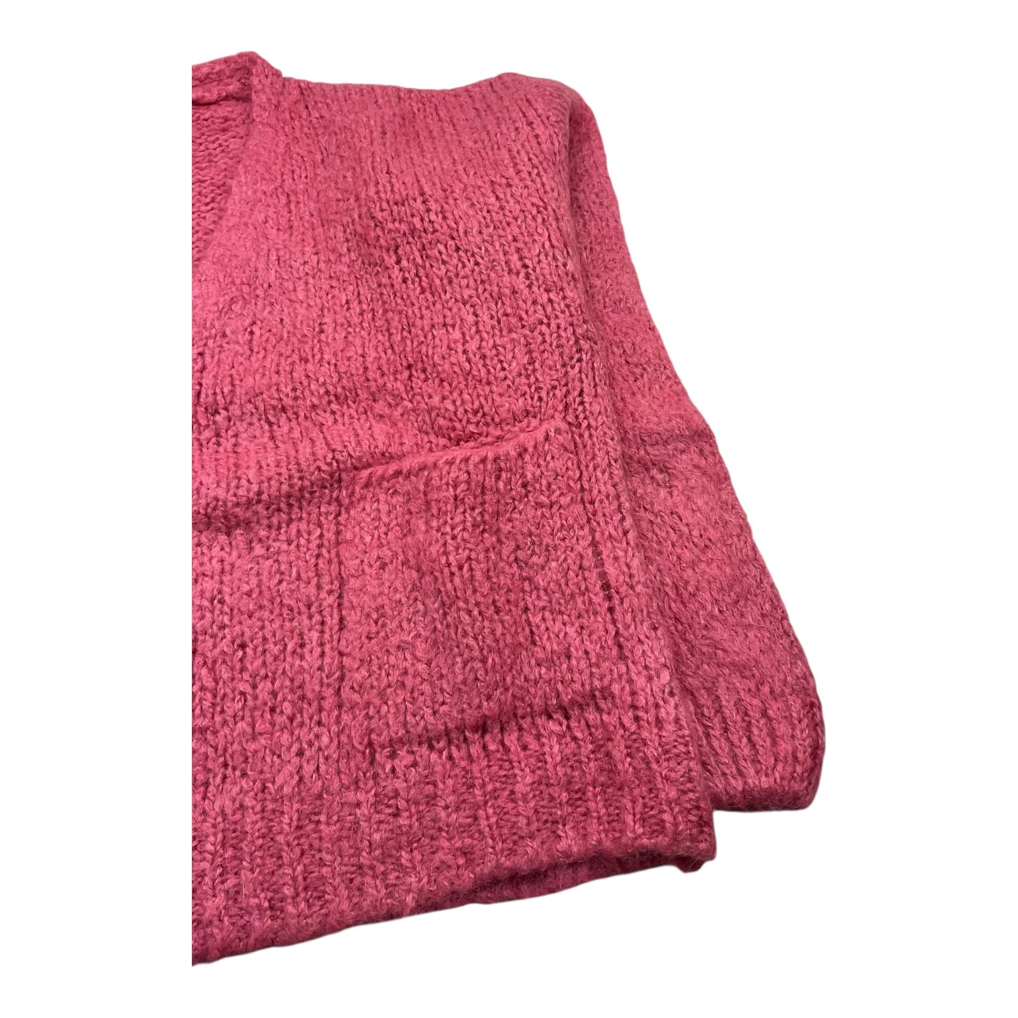 DIXIE cardigan tinta unita con tasche Rosa per Bambina NB90230G42 ROSA DIXIE