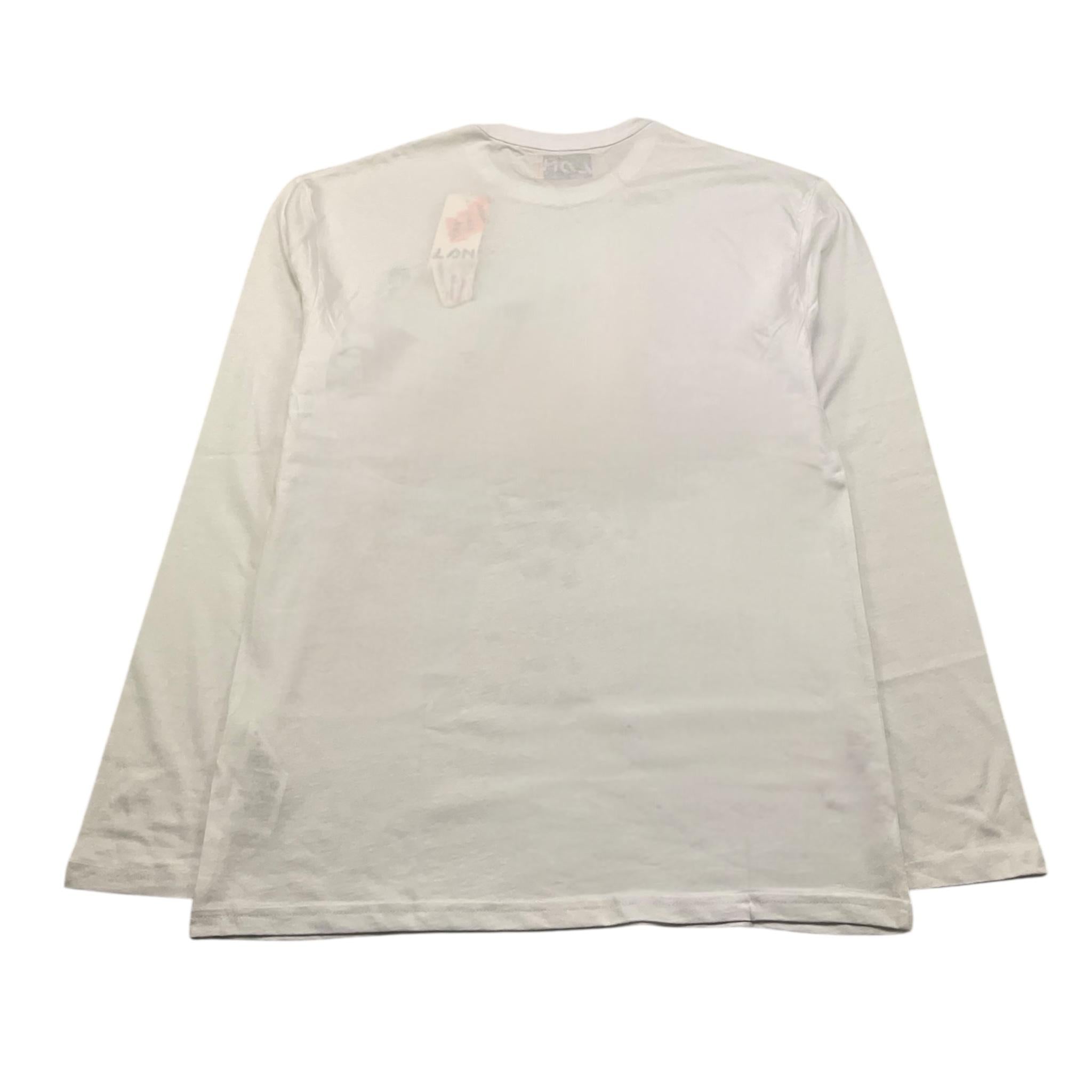 LOSAN shirt girocollo tinta unita con stampa in contrasto Bianco per Bambino 51030798041259 BIANCO LOSAN