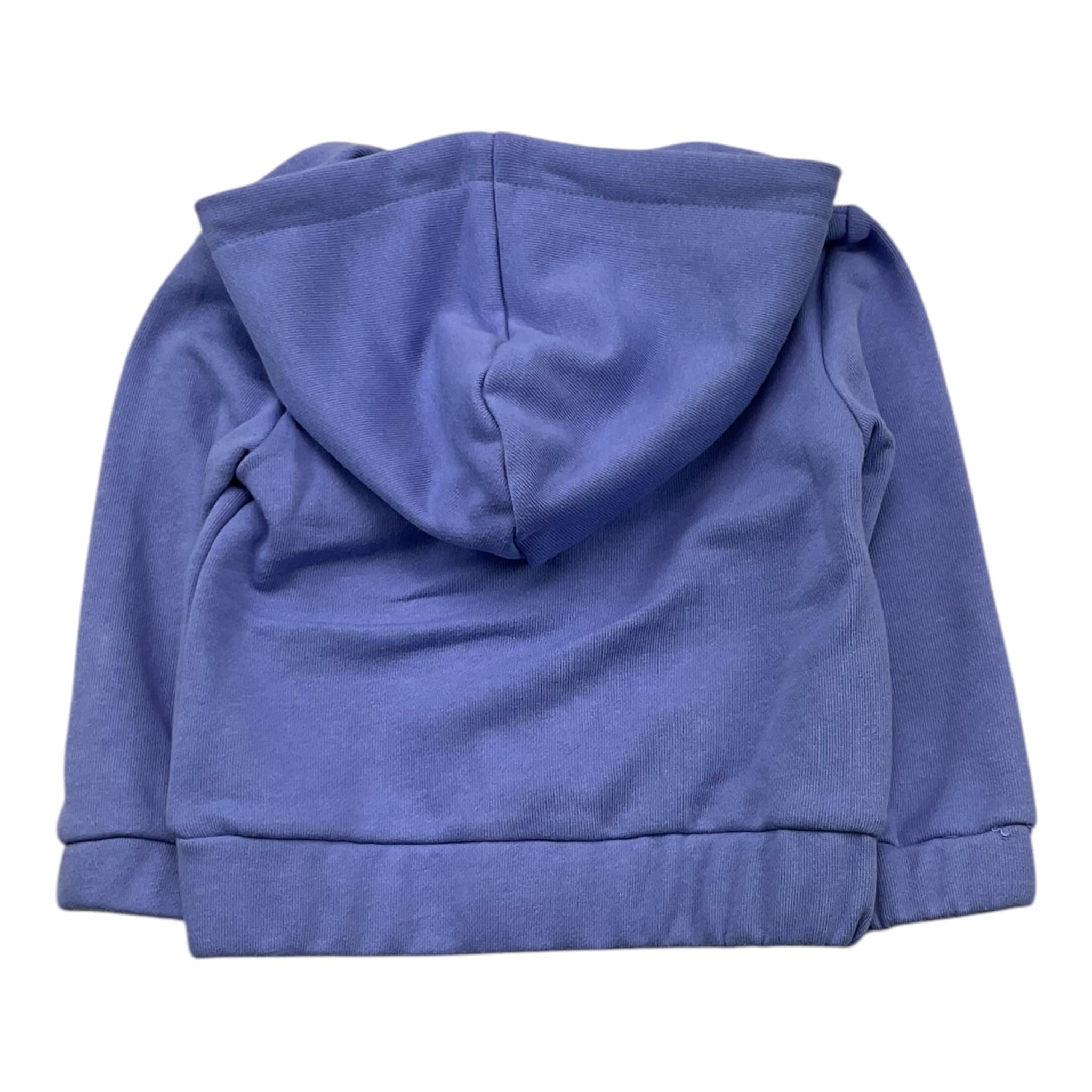 JOHN RICHMOND felpa con zip e cappuccio tinta unita con stampe Azzurro per Neonato RIA25052FE AZZURRO JOHN RICHMOND