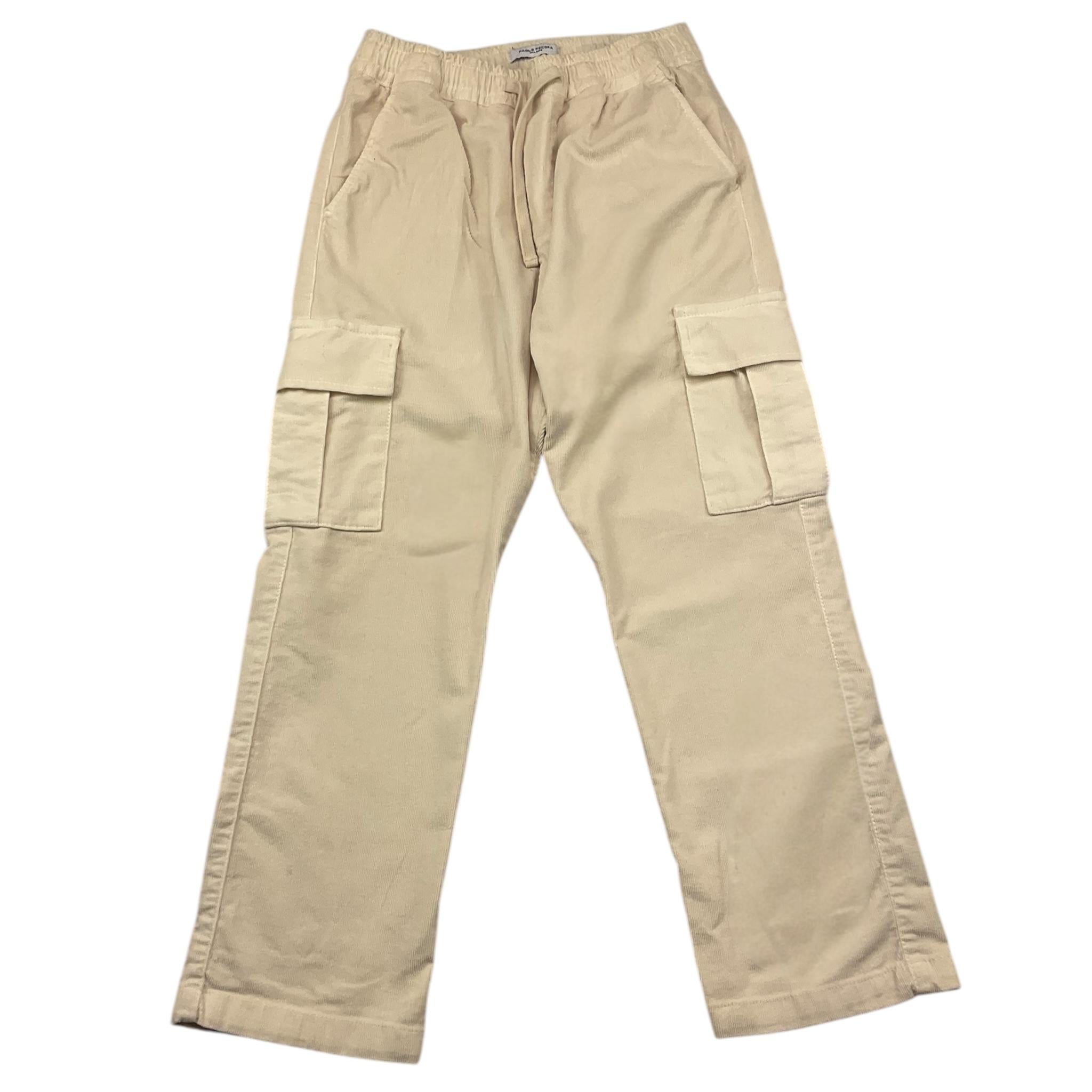 PAOLO PECORA pantalone con elastico in vita in camoscio Beige per Bambino PP4114 BEIGE PAOLO PECORA