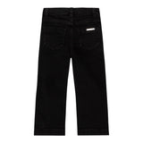 MICHAEL KORS jeans tinta unita con girovita regolabile Nero per Bambina R30182X NERO MICHAEL KORS