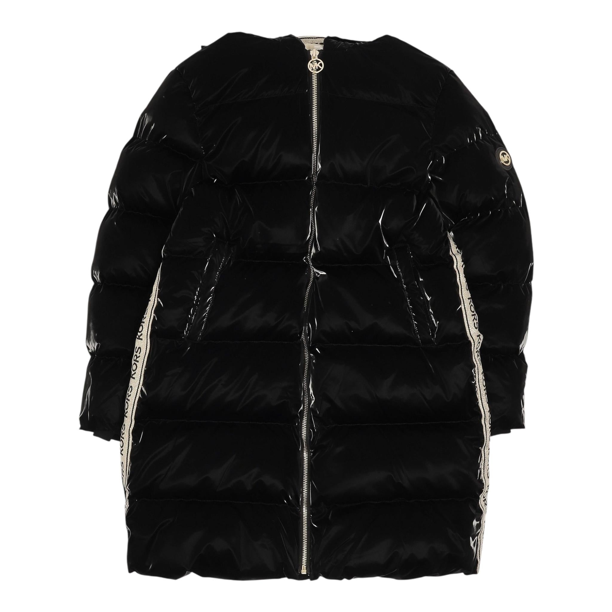 MICHAEL KORS giubbini tinta unita con cappuccio Nero per Bambina R30185X NERO MICHAEL KORS