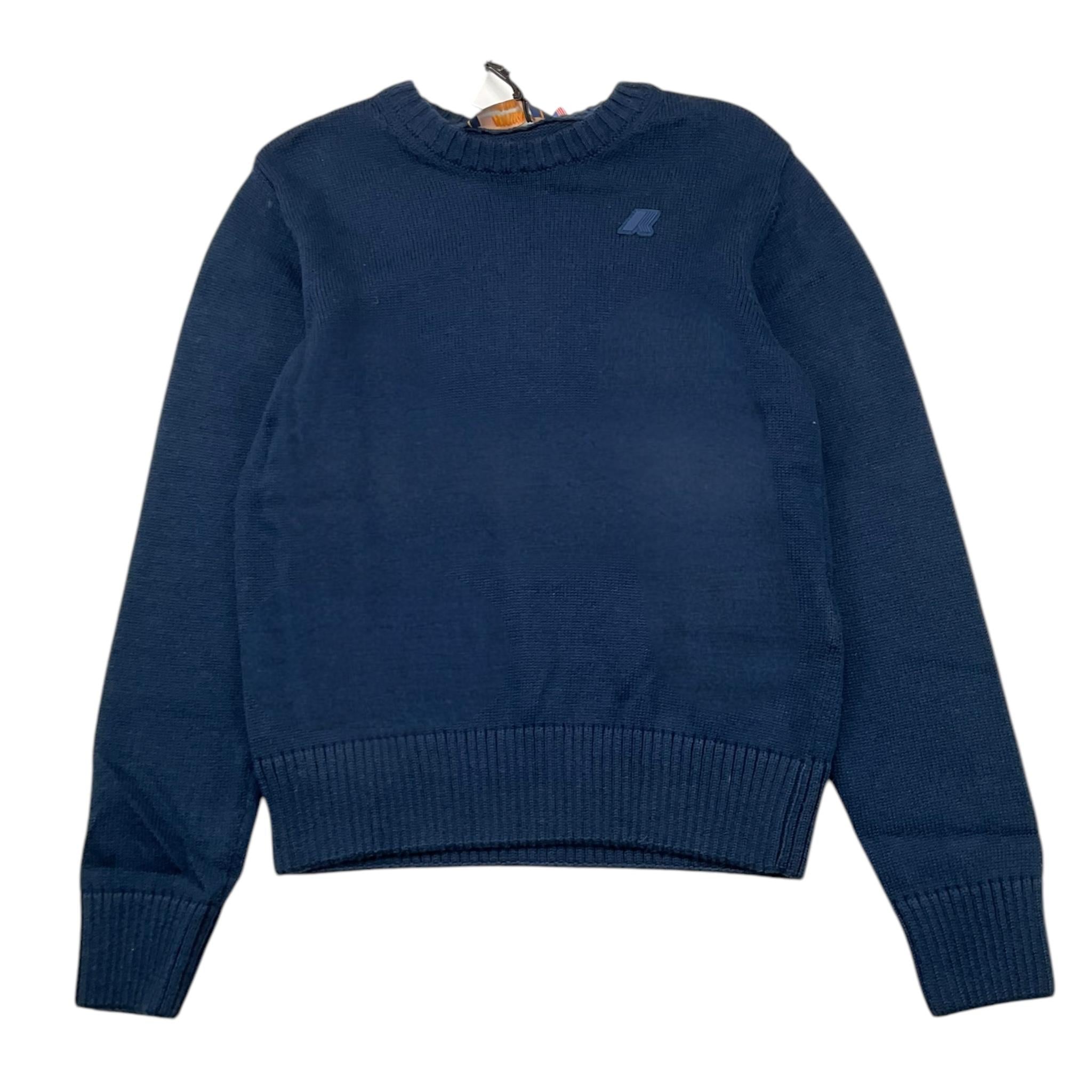 K-WAY maglia girocollo tinta unita Blu per Bambino K31388WX BLU K-WAY