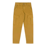 MOSCHINO pantalone tinta unita con tasche america Marrone per Bambino HUP07X MARRONE MOSCHINO