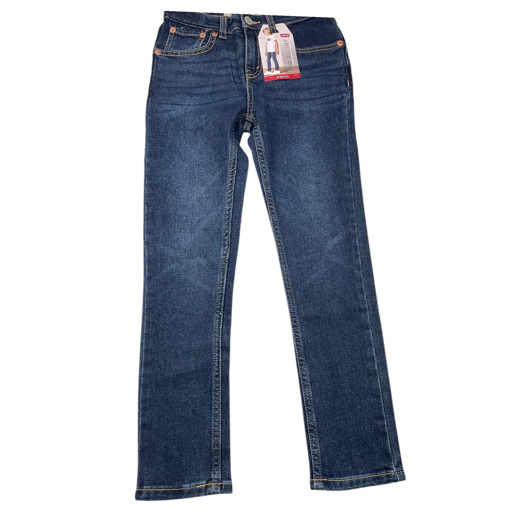 LEVIS jeans tinta unita con girovita regolabile Blu per Bambino 9EK277 BLU LEVIS