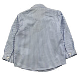 LE BEBE' camicia manica lunga fantasia a righe Bianco/azzurro per Neonato LBB5236 BIANCO/AZZURRO LE BEBE'