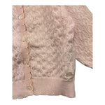 TARTINE ET CHOCOLAT cardigan tinta unita con ricami Rosa per Neonata TY18001 ROSA TARTINE ET CHOCOLAT