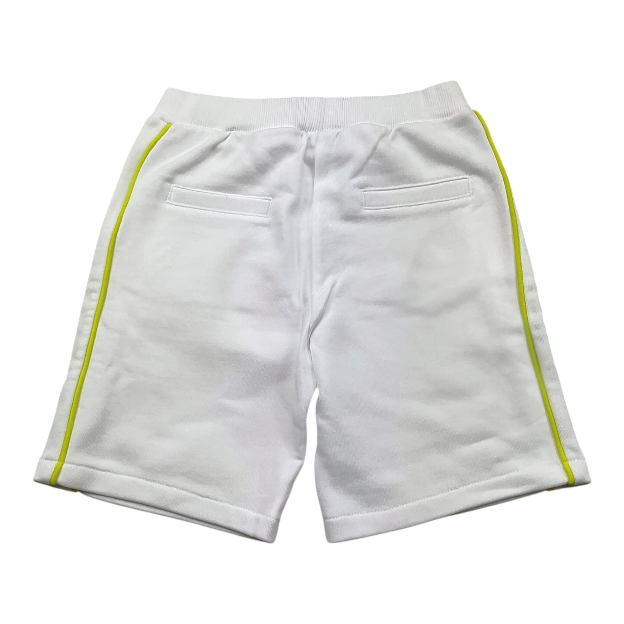 MISSONI bermuda tinta unita con stampa Bianco per Bambino MU6519 BIANCO MISSONI