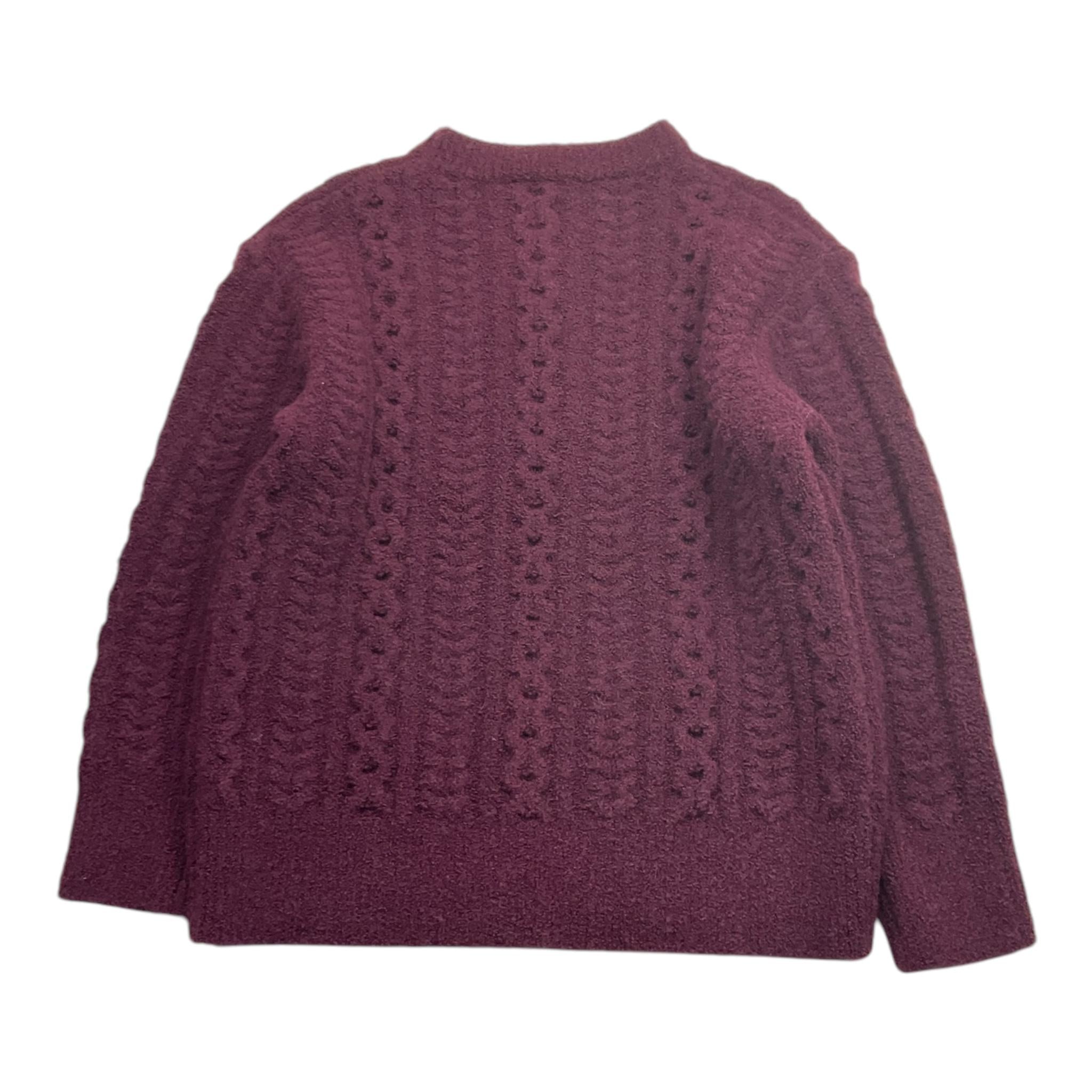 PAOLO PECORA maglia girocollo tinta unita Bordeaux per Bambino PP4094 BORDEAUX PAOLO PECORA