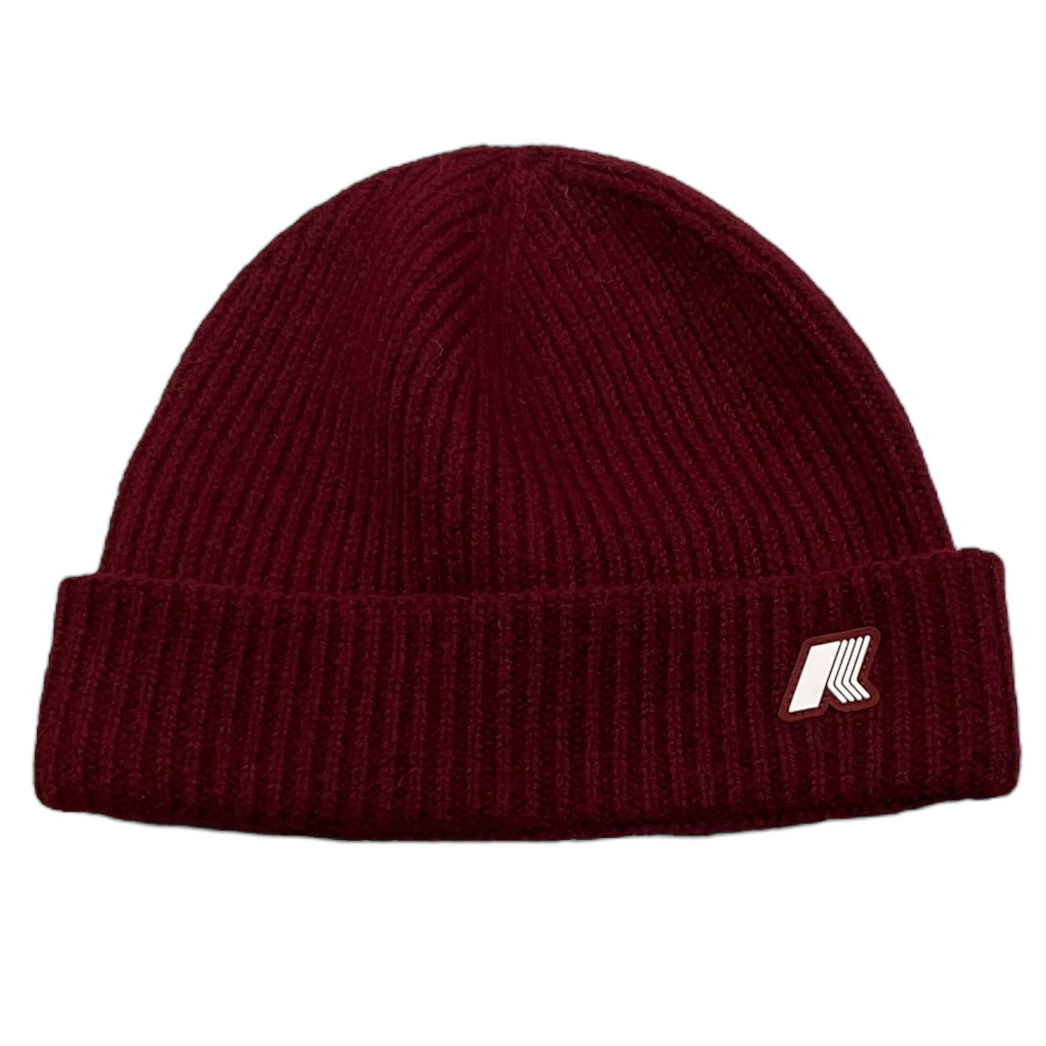 K-WAY cappello tinta unita Bordeaux per Bambino K31358W BORDEAUX K-WAY