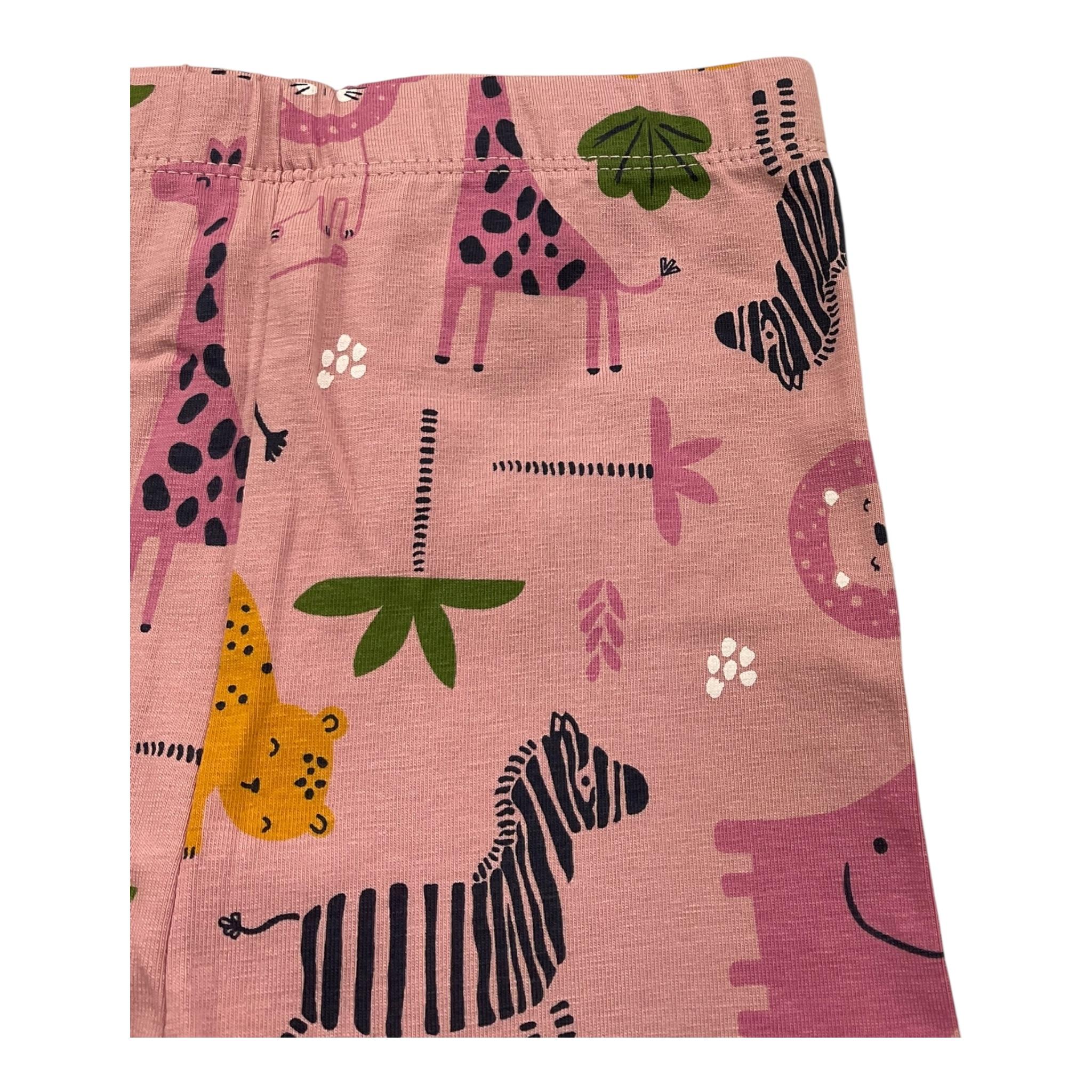 LOSAN leggins tinta unita con stampa in contrasto Rosa per Bambina LBGA0401J ROSA LOSAN