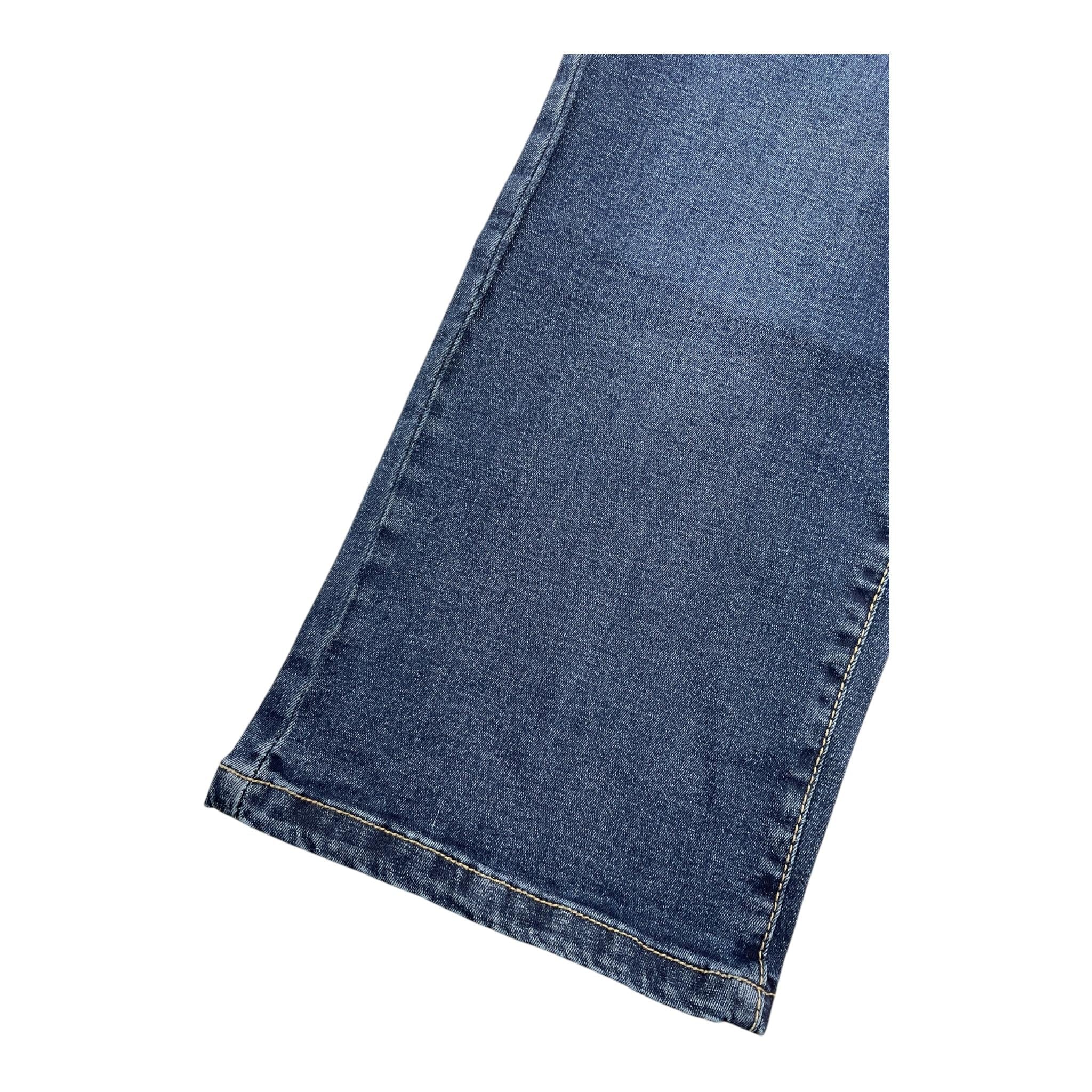 YOURS jeans tinta unita modello palazzo Blu per Bambina BY1912 BLU YOURS