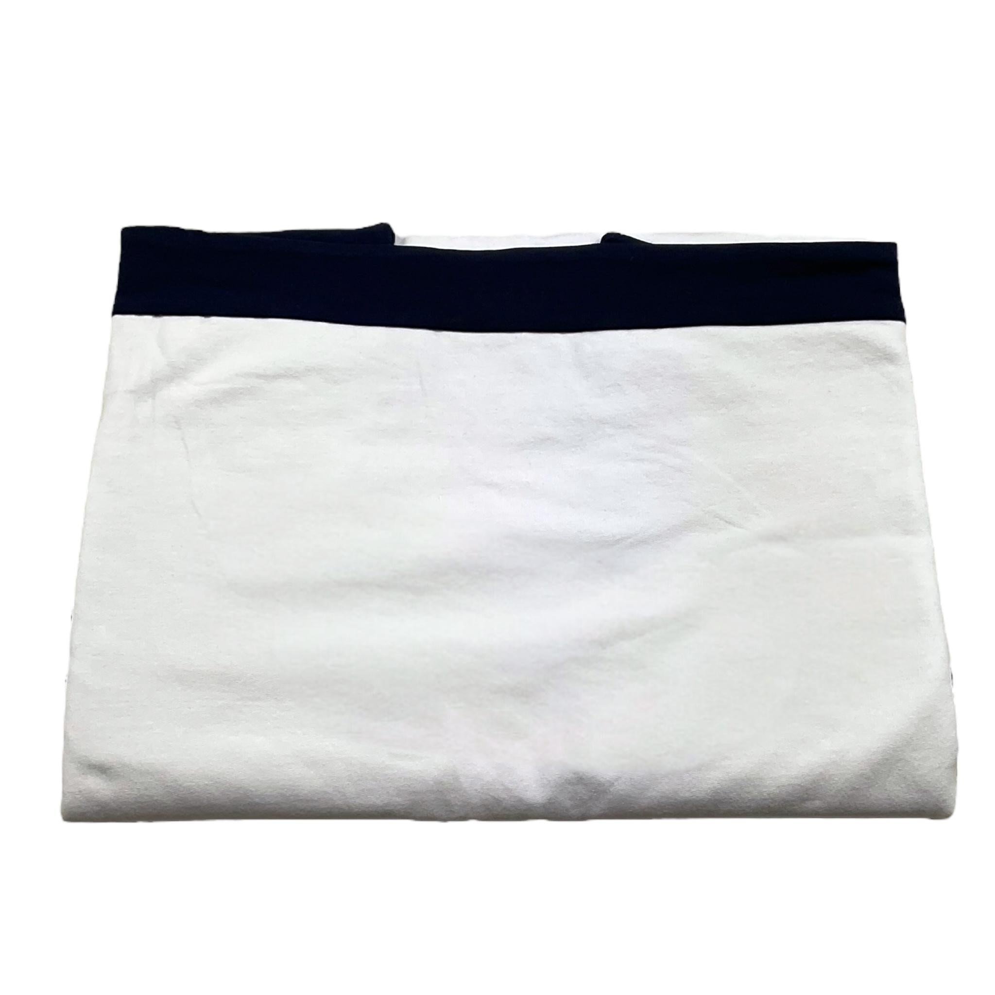 CESARE PACIOTTI coperta tinta unita con logo e profili in contrasto Bianco per Neonato COP5301N BIANCO CESARE PACIOTTI