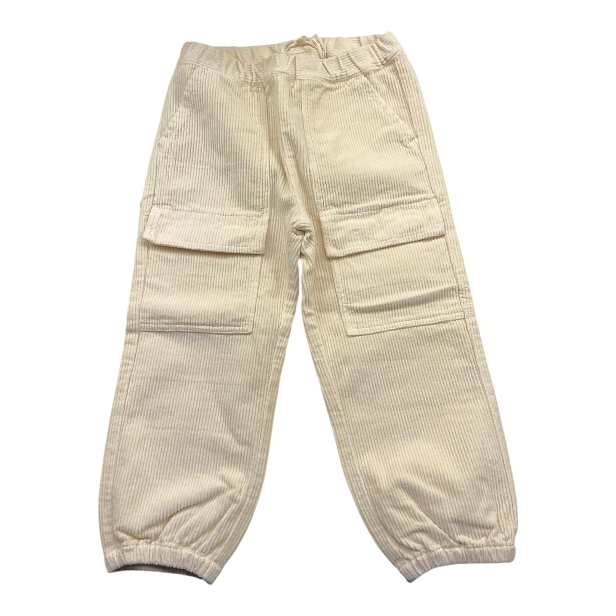 ZHOE & TOBIAH pantalone tinta unita a costine Panna per Bambino PJK19 PANNA ZHOE & TOBIAH