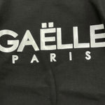 GAELLE shirt girocollo tinta unita con stampa Nero per Bambina 2741M00316 NERO GAELLE