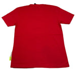 ICON t-shirt girocollo tinta unita con logo Rosso per Bambino IBKS00336 ROSSO ICON