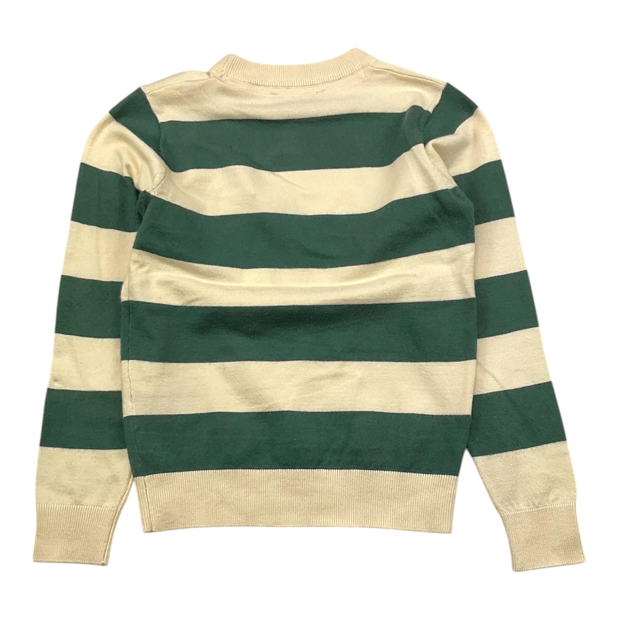 TRUSSARDI maglia tinta unita con fantasia a righe Panna per Bambino TBA25054MA PANNA TRUSSARDI
