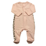 NANAN tutina manica lunga tinta unita fantasia maculata Rosa per Neonata I21030201R ROSA NANAN