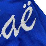 GAELLE maglia tinta unita girocollo con stampa Cobalto per Bambina 2741W0998 COBALTO GAELLE