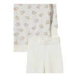 LIU JO completo 2 pezzi maglia-pantalone modello zampa Panna per Bambina KF4034 PANNA LIU JO
