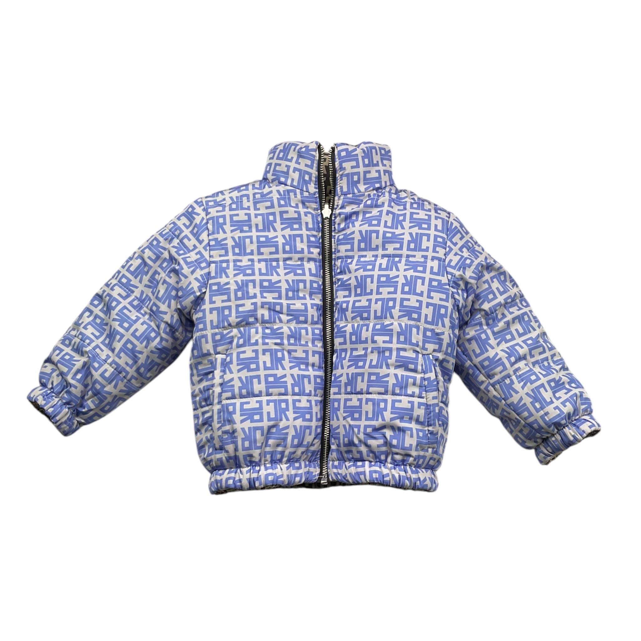JOHN RICHMOND giubbino reversibile logato con zip Bianco/nero per Neonato RIA25046PI BIANCO/NERO JOHN RICHMOND