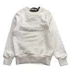 STAY STREET felpa girocollo tinta unita con stampa Bianco per Neonato FB3003 BIANCO STAY STREET