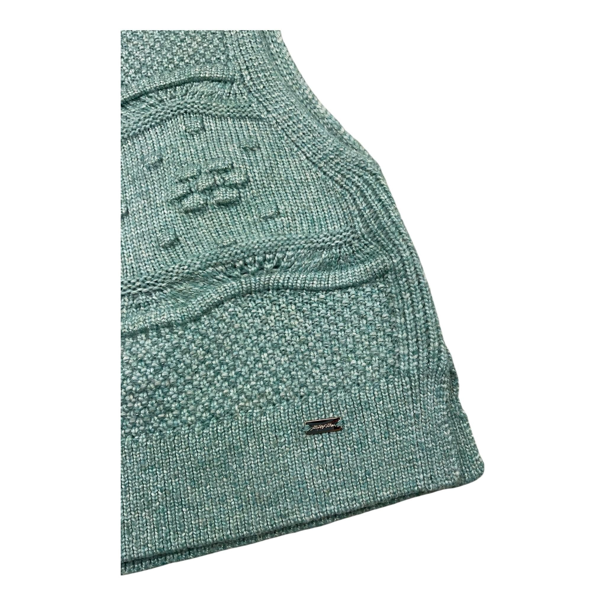 MAYORAL gilet in maglia tinta unita girocollo Verde per Bambina 4364 VERDE MAYORAL