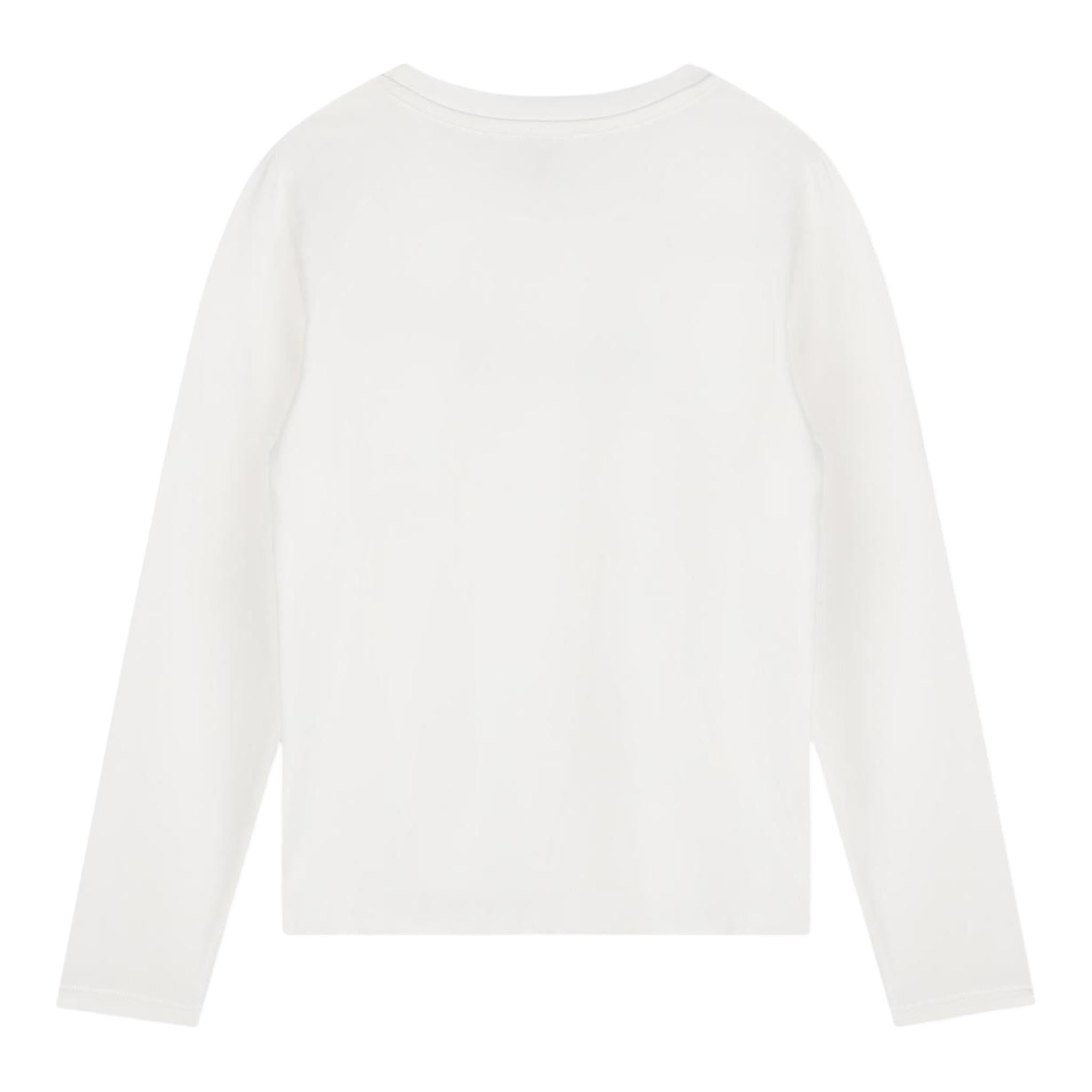 MICHAEL KORS shirt girocollo tinta unita con stampa Bianco per Neonata R30138N BIANCO MICHAEL KORS