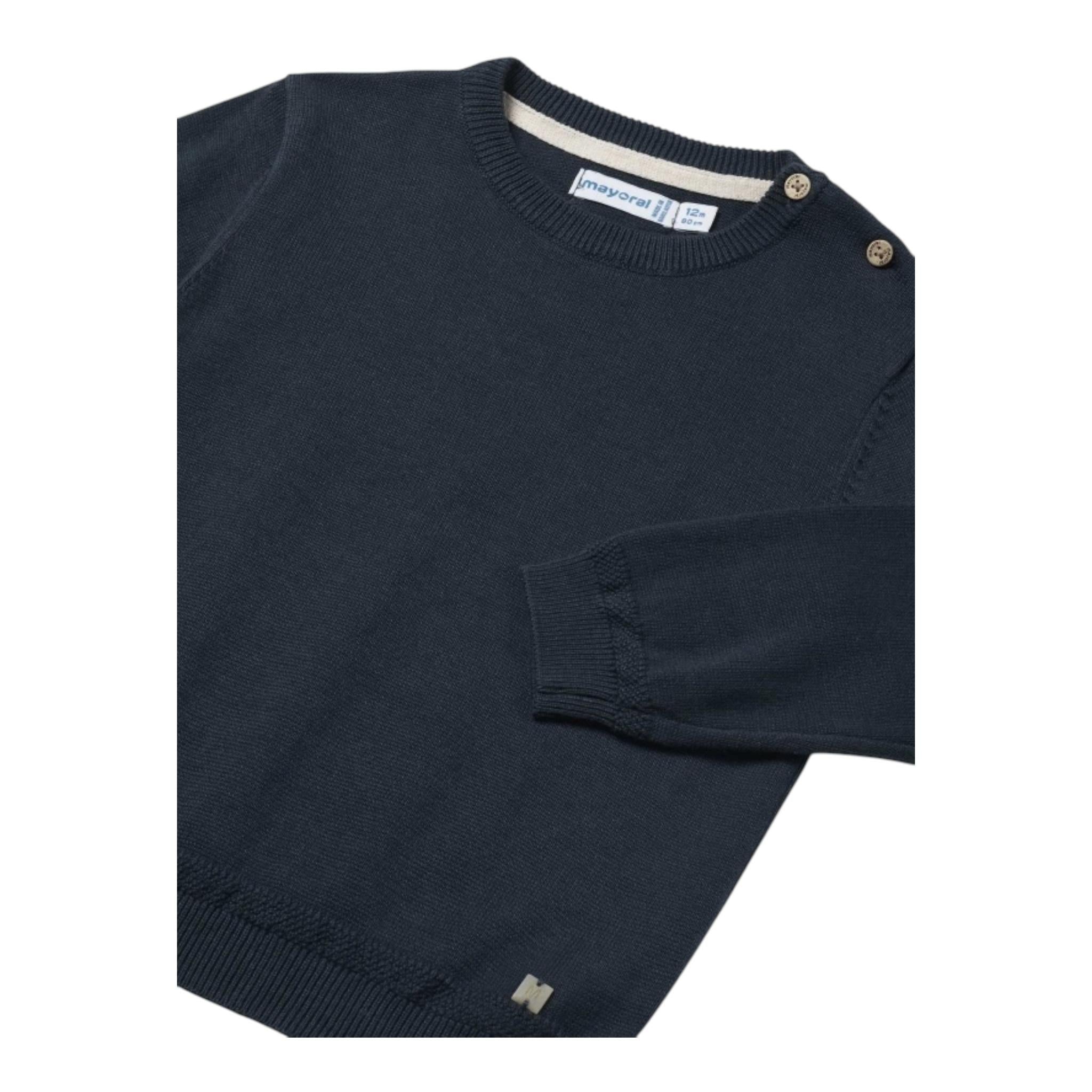 MAYORAL maglia girocollo tinta unita Verde petrolio per Neonato 309X VERDE PETROLIO MAYORAL