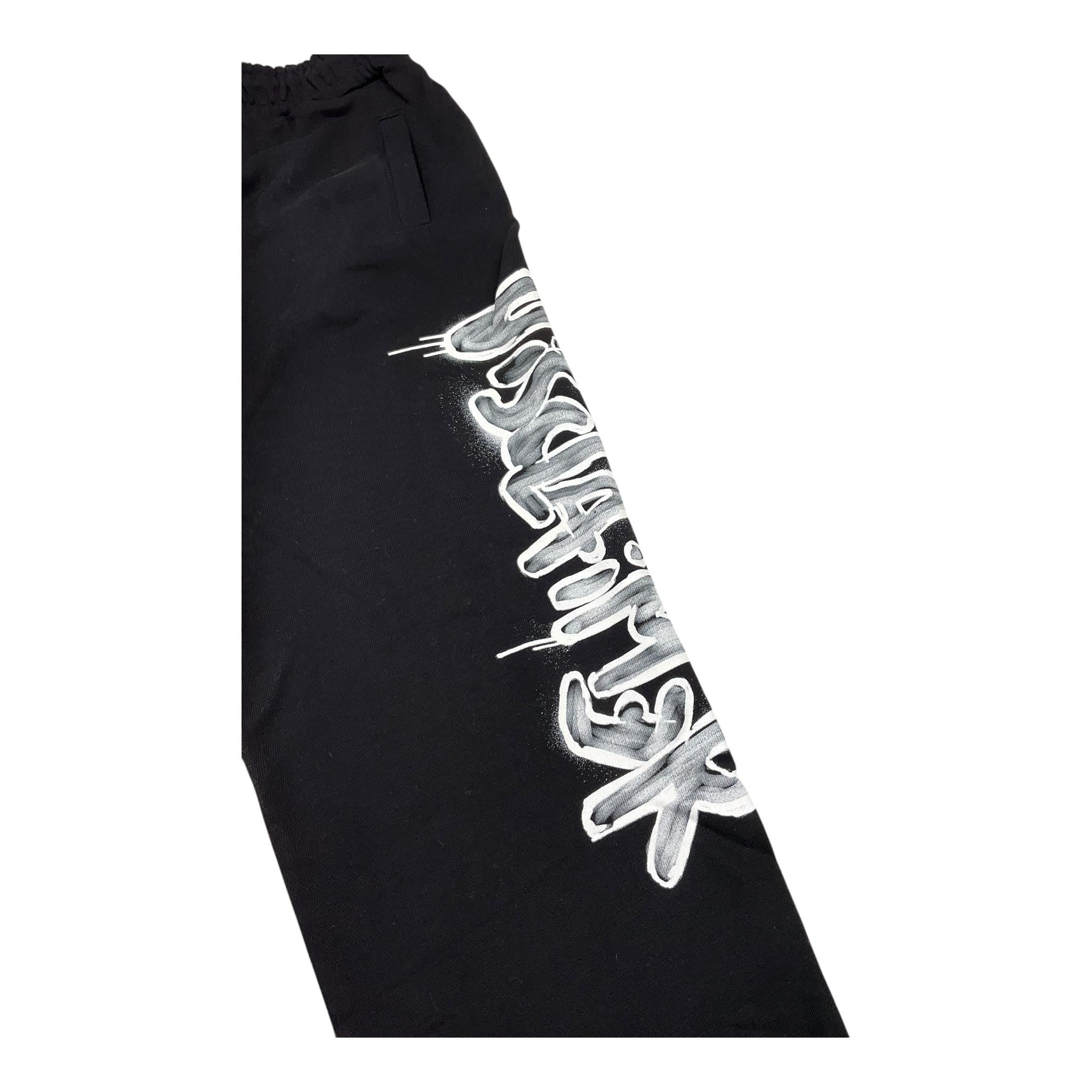 DISCLAIMER pantalone tinta unita con elastico in vita Nero per Bambino 24IDK58246X NERO DISCLAIMER
